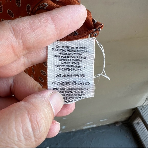 Free People Oversized Sheer Boho Button Down Shirt - Size Small - Picture 5 of 6